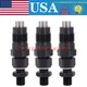 3x New Fuel Injectors 16032-53902 Fits Kubota D905 V1305 V1505 D1105 D1005 V1205