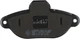 For TRW GDB1115 BRAKE PAD SET, DISC BRAKE