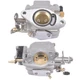 Upper Lower Marine Carburetor Kit for Yamaha 2 stroke 20HP 25HP Outboard Engine