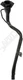 APDTY 155212 Fuel Tank Filler Neck Replaces 25839758