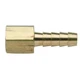 MOELLER 1/4 NPT X 3/8' BRS BRB FM 