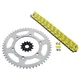 Yamaha 1999-2014 YZ250 250 / 1999 YZ400F 400F Yellow Chain & Sprocket 13/51 114L