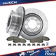For Ford F-250 F-350 Super Duty 2013-2021 Anti-Rust Brake Rotors Brake Pads Rear