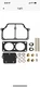 Sierra 18-7354 Mercury V6 Carburetor Kit Replaces 1395-8506