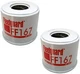 Fleetguard FF167 Fuel Filter 2 Pack Replaces Volvo Penta 3581078