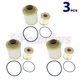 3pcs Fuel Filters For 2003-2007 Ford F-250 350 450 Super Duty 6.0L Diesel