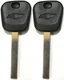 2 GM REPLACEMENT TRANSPONDER CHIP Chevy BowTie Logo KEY BLANK B119-PT, B121-PT