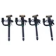 4X Fuel Injector RE36935 for John Deere 4039D 4045D 4045H 4045T 6059D 6068D