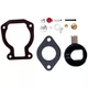 Carburetor Carb Kit w/ Float For Johnson Evinrude 9.9 HP 15 HP 1974-1988 398453