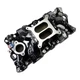 Edelbrock 2703-BP Performer EPS Intake Manifold Small Block Chevy Black Plasma