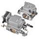 Upper Lower Marine Carburetor Assembly Fits for Yamaha 20 25 HP Outboard Engine