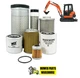Deluxe Maintenance Kit for Kubota KX71-3 Excavator Air Oil Fuel Hydraulic Filter