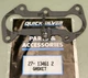NEW GENUINE MERCURY QUICKSILVER 27-13461 2 GASKET NEW GENUINE MERCURY QUICKSILVER 27-13461 2 GASKET
