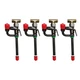 4X Fuel Injector RE36936 RE36935 For John Deere 210C 310C 400G 290D 70D 482C 240