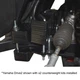 30 lb Golf Cart Counterweight Kit for Yamaha G29/Drive/Drive2 and EZGO RXV