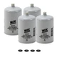 WIX Set of 4 Fuel Water Separator Filters for Audi Blue Bird Chevy Ford GMC VW