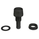 ATTWOOD FUEL VENT STRAIGHT BLACK POLYPROPYLENE
