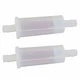 2x Universal Inline Fuel Filter For Johnson Evinrude OMC (5/16") 398327 18-7830