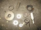 86 YAMAHA FZ600 FZ 600 F1 F1R MISC ENGINE MOTOR PARTS