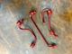 WESTERBEKE 30 B THREE MARINE FUEL INJECTOR LINES SET OF 3 #036951/52/53