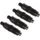 4X Fuel Injector for Kubota V1505 V1505T V1205 V1305 Engine