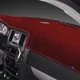 For Mercury Topaz 88-94 Dash Designs Dash-Topper Plush Velour Maroon Dash Cover