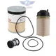 New Fuel Filter with Water Separator Kit PF9908 FS19915 For Freightliner DD15