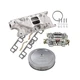 SBF Ford 302 Edelbrock 2121 intake w/Gaskets, 600cfm 1405, & Air Cleaner Combo