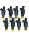 New Fuel Injector Set X 8 fits V8 OMC, Volvo Penta 3854136 3850925 Made in USA