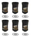 WIX Set of 6 Fuel Water Separator Filters 33960XE