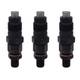 3PK Fuel Injector 16032-53000 for Kubota ZD25F ZD28 ZD326P ZD326S ZD331LP