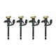 4X Injector RE36935 SE500821 For John Deere 400G Crawler 190E 290D Excavator