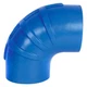 Trident 290V6000SS 290V Series 6" Silicone Exhaust Elbow w Clamps