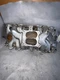 Marine Big Block Chevy BBC 396-502 Rectangle Port Intake 6269318 Brass Liner 318