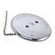 Perko 0540 DPG 99A Chrome Gas Cap ONLY Chain O-Ring For Fuel Fill Deck plat