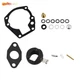 Carb Repair Kit w/ Float For Johnson Evinrude 398532 18-7043 1.5hp/2hp/3hp/4hp