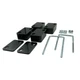 30 lb Golf Cart Counterweight Kit Yamaha G29/Drive/Drive2 EZGO RXV Stable ride