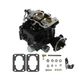 3310-807764A1 Marine Carburetor For 2bbl V6 4.3L Mercruiser Boats w/ Choke Black