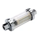 Attwood Marine Universal Outboard Fuel Filter - In-Line Clear Body for Easy Use
