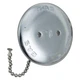 Perko 1-1/2" O.D. Chrome Plated Bronze Gas Cap O-Ring & Retainer for Fuel Fill