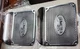 1920 1930 1940 1950 Ford Polished Aluminum Step Plates w Logo Free Shipping