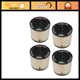 30 Micron Fuel Filter Element - Pack of 4, Compatible with Racor 2040N-30