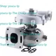 K26 Turbocharger 53269706496 3802063 for 91-03 Volvo Penta Marine KAD42B KAD42A