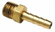 Seachoice 20791 Marine Boat 3/8" Barb X 3/8" NPT Brass Male Fuel Hose Fitting