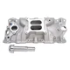 Edelbrock 2703 - Performer EPS Intake Manifold 1955-86 SBC w/Oil Fill - Satin