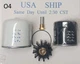 Maintenance Service Kit Fits Onan MDKDS MDKDT Oil & Fuel Filters Anode Impeller