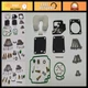 Carburetor Repair Kit for 18HP 20HP 25HP Yamaha 2-Stroke Outboards - Replaces 6L