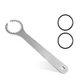 New 1x Fuel Filter Cup Wrench & 2x Rings for Yamaha F150-F350 2006+ 6P3-WS24A