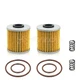 2 x Oil Filter & O-rings Springs Kit For Kawasaki KX250 2019-2025 KX250F 2005-20