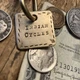 Indian Cycles Chief Scout Motorcycle Brass Key Fob